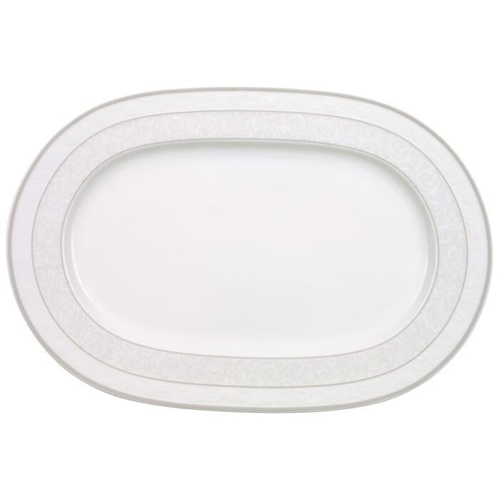 Блюдо овальное Villeroy & Boch 35 см Gray Pearl (2428793)