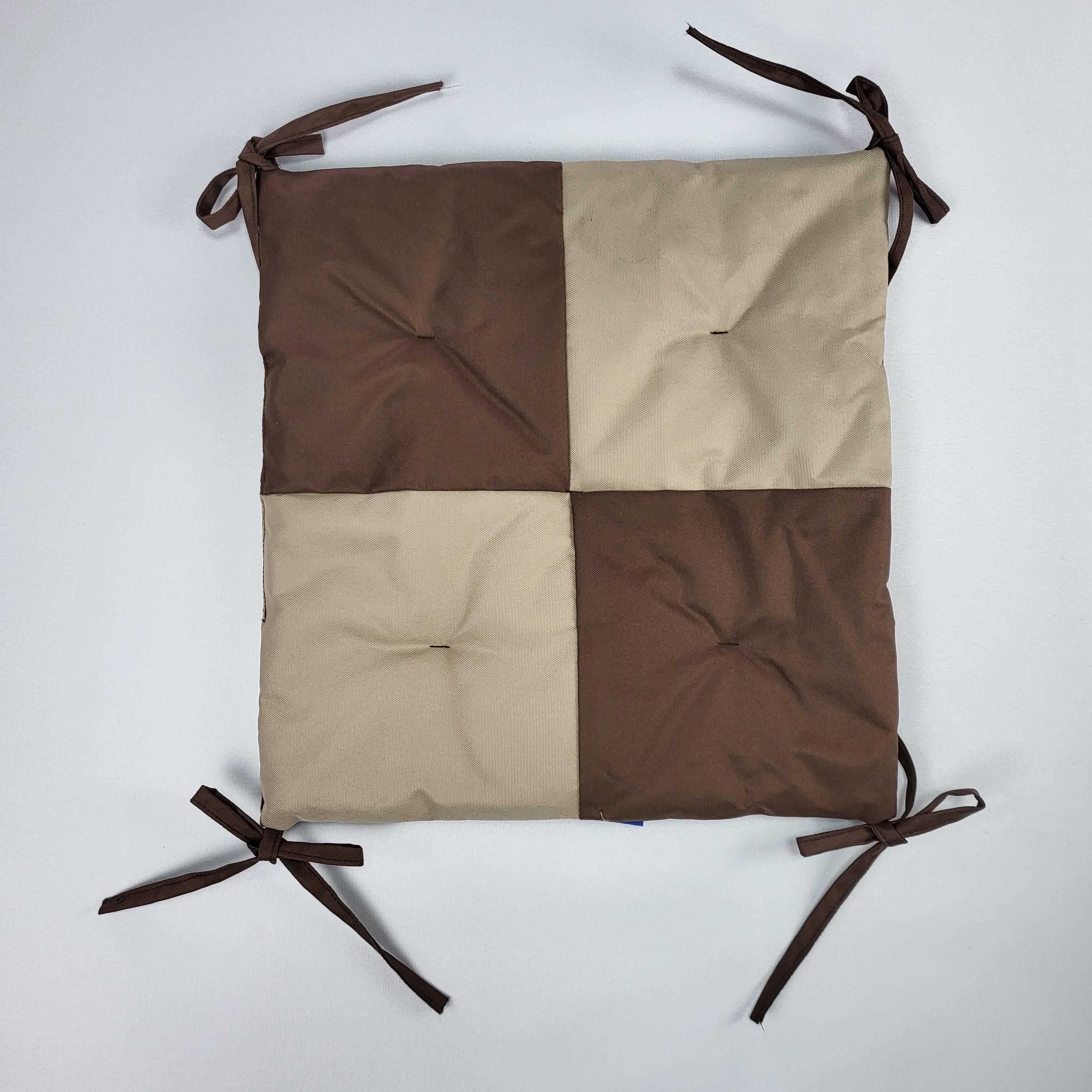 Подушка на стул двусторонняя 35×35 см Коричневый (1408) Подушка на стул двусторонняя 35×35 см Коричневый (1408)