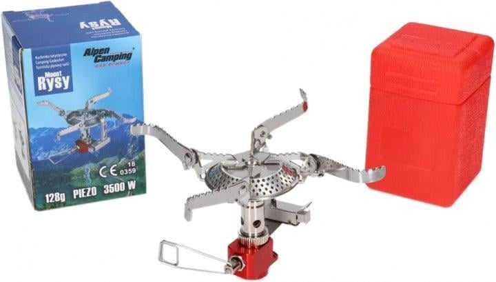 Плита газовая портативная Alpen Camping Mount Rysy (55325)