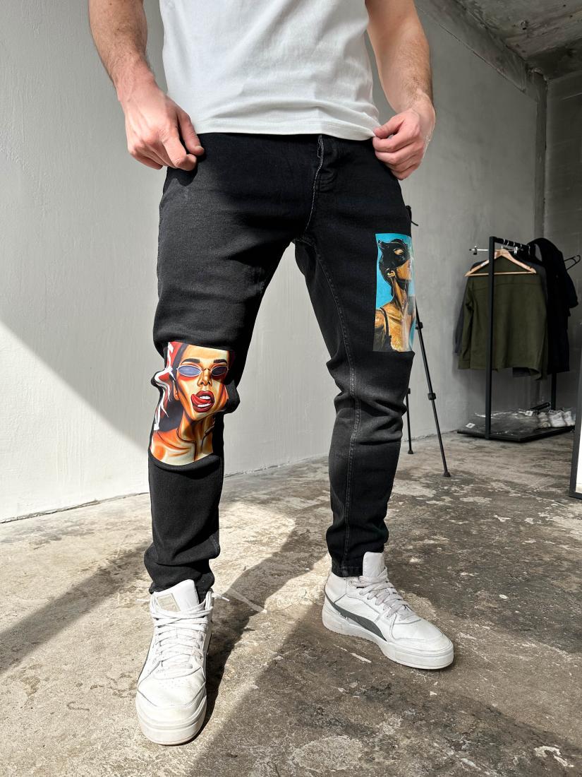 Джинси чоловічі 1-240 дтф р. 38 Чорний (23441) - фото 2 Джинси чоловічі 1-240 дтф р. 38 Чорний (23441) - фото 2