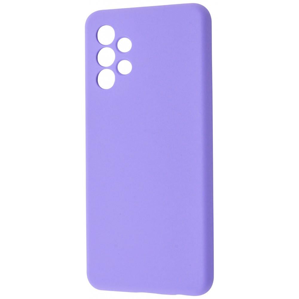 Чехол однотонный WAVE Full Silicone Cover Samsung Galaxy S22 Ultra светло-фиолетовый