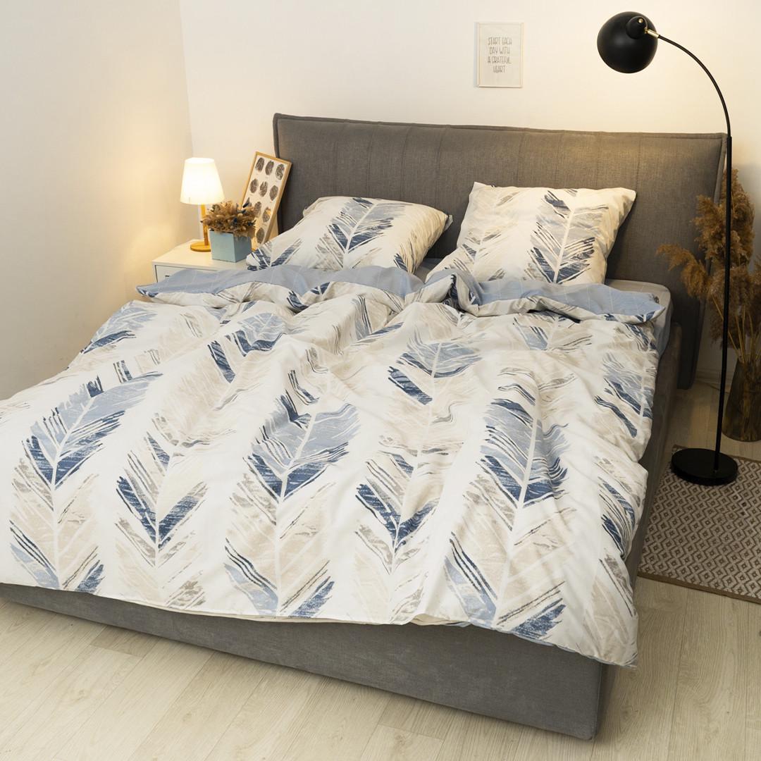 Комплект постільної білизни Isleep Viluta 24292 ранфорс з простирадлом на гумці 160х200 см (28092753) - фото 2 Комплект постільної білизни Isleep Viluta 24292 ранфорс з простирадлом на гумці 160х200 см (28092753) - фото 2