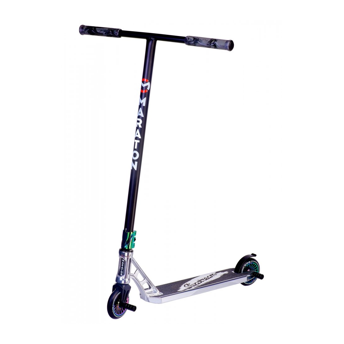 Самокат трюковый Maraton Slip Stream Серебряный