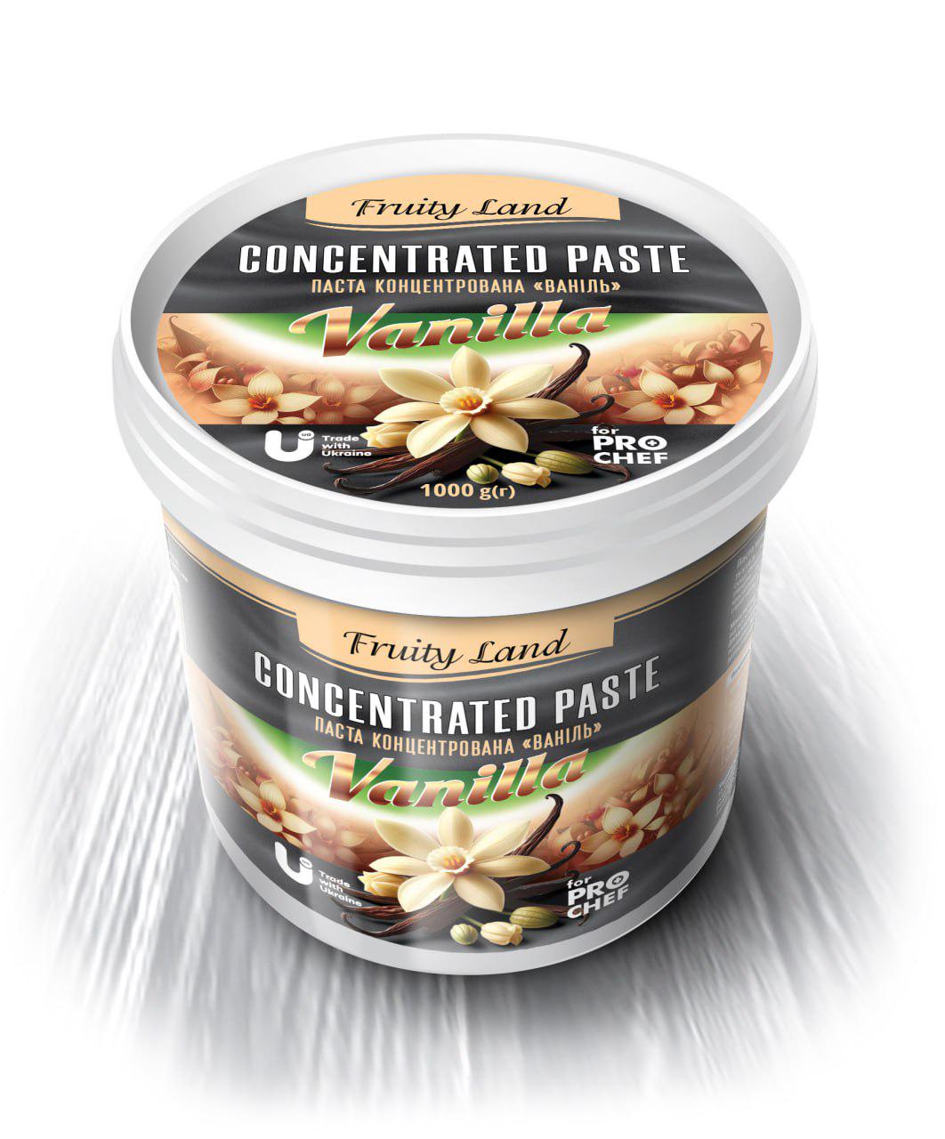 Паста концентрированная Fruityland Ванильная 1 кг