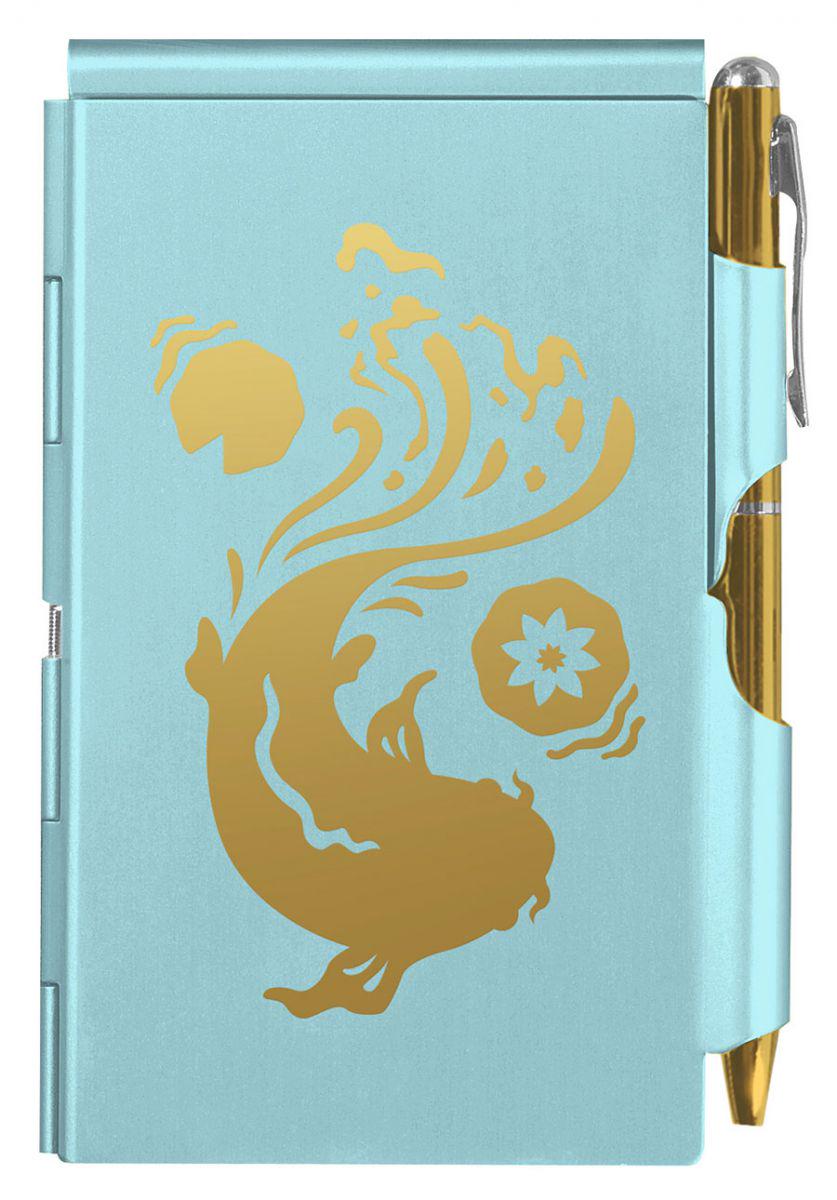 Карманний блокнот з ручкою Troika Koi Fish (FN2171)