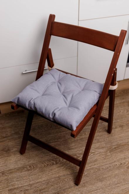 Подушка на стул MANCHESTER 40х40 см Серый (39467)