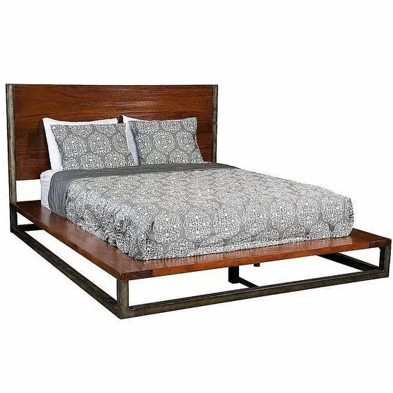 Кровать Loft NS-847 для спальни Черно-коричневый (3075781519) Кровать Loft NS-847 для спальни Черно-коричневый (3075781519)