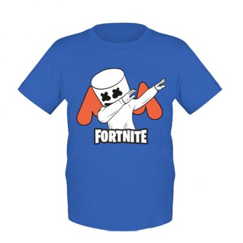 Футболка детская Dj Marshmello fortnite dab 164 см Синий (2853502-5-84528-XL)