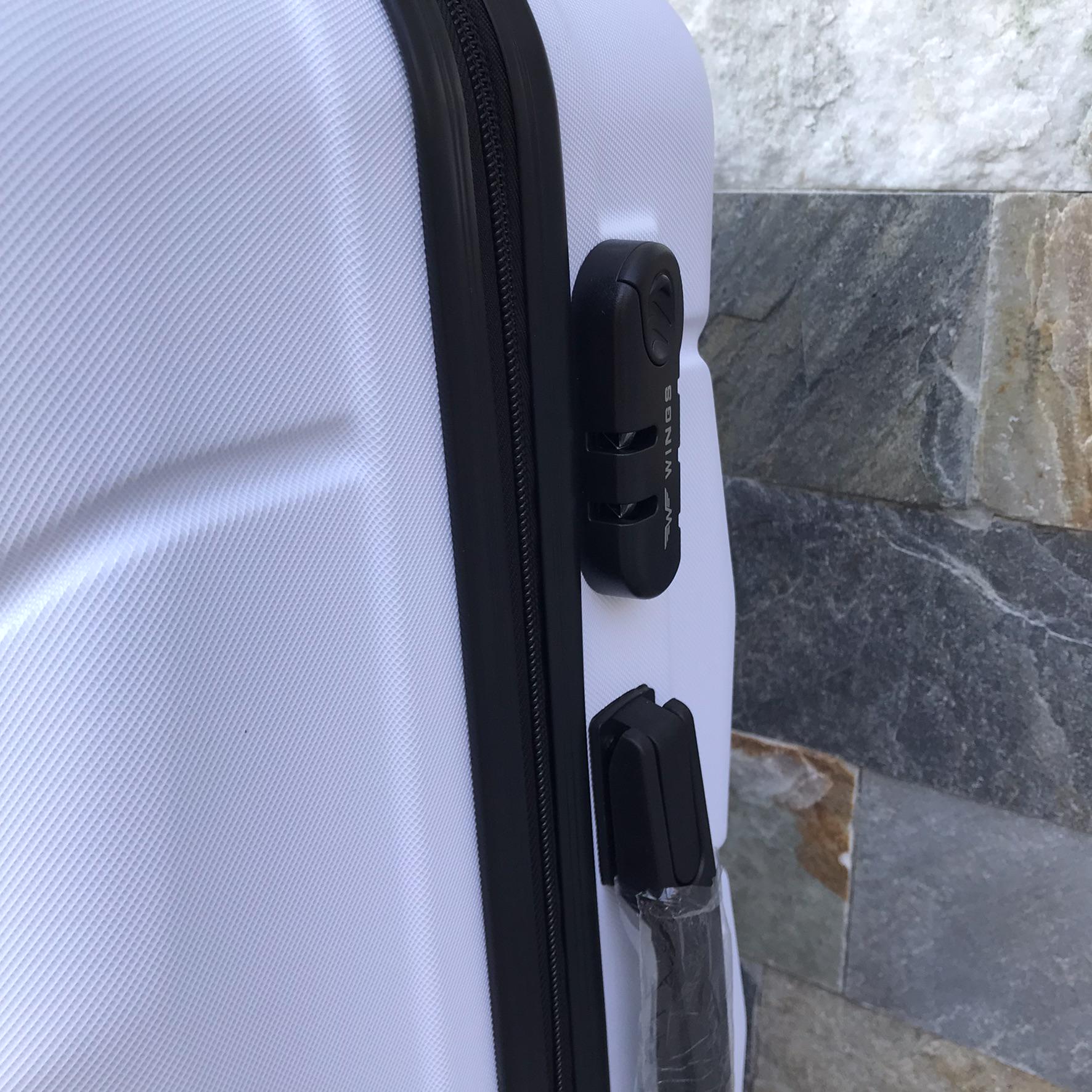 Валіза дорожня Wings 147 з полікарбонату М 65х43х26 см Білий (10880621) - фото 6 Валіза дорожня Wings 147 з полікарбонату М 65х43х26 см Білий (10880621) - фото 6