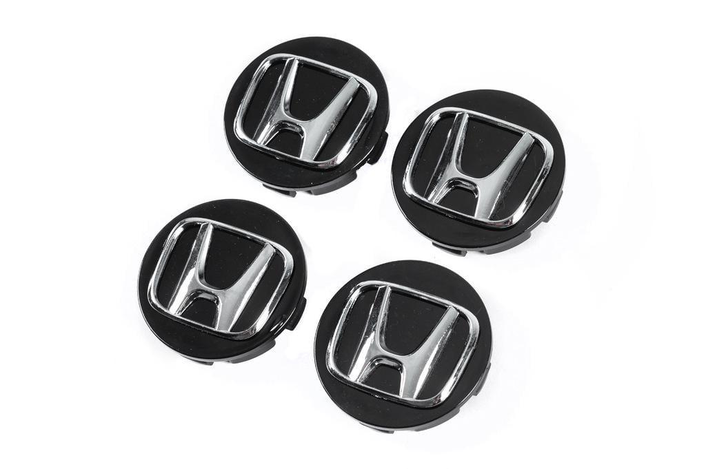 Ковпачки диски 69/64 мм 7718 Davs Auto для Honda abs-пластик Чорний