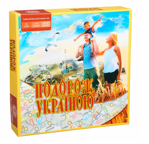 Настільна гра Arial 910183 Подорож Україною Настільна гра Arial 910183 Подорож Україною