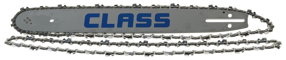 Шина CLASS 16" 40 см/цепь для твердых пород 2 шт. 57 звеньев 28 зубов шаг 3/8" паз 1,3 (цепш928)