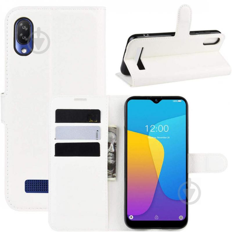 Чехол-книжка Litchie Wallet для Doogee Y8C White (hub_eQAr88688) - фото 2