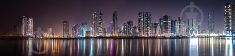 Кухонний фартух Zatarga Відображення 600 х 2500 мм Фіолетовий (Z180114)