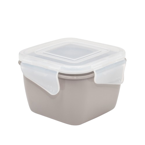 Контейнер універсальний Алеана Фієста квадратний 0,45 л Какао/Прозорий (УТ000090062) Контейнер універсальний Алеана Фієста квадратний 0,45 л Какао/Прозорий (УТ000090062)