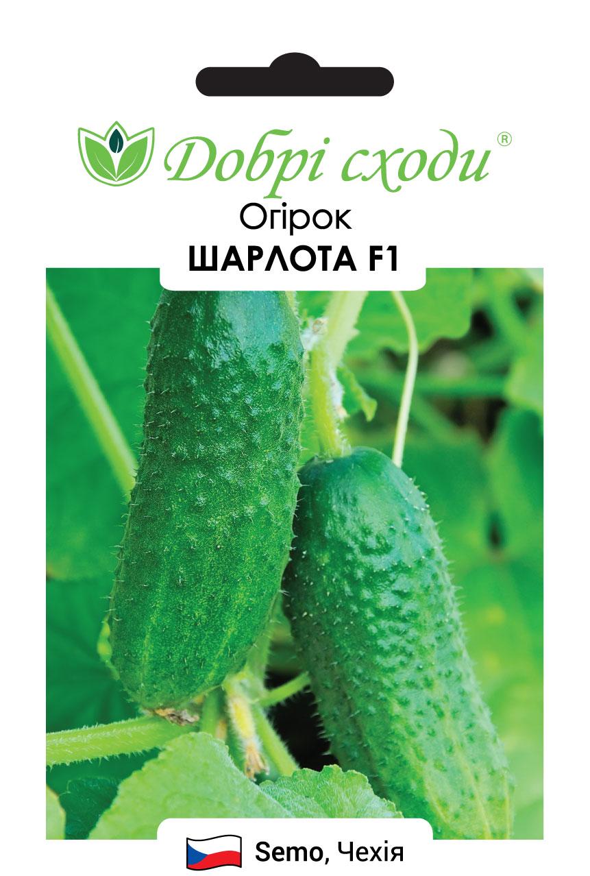 Семена огурец Шарлотта F1 Добрі Сходи 20 шт. (01010119)