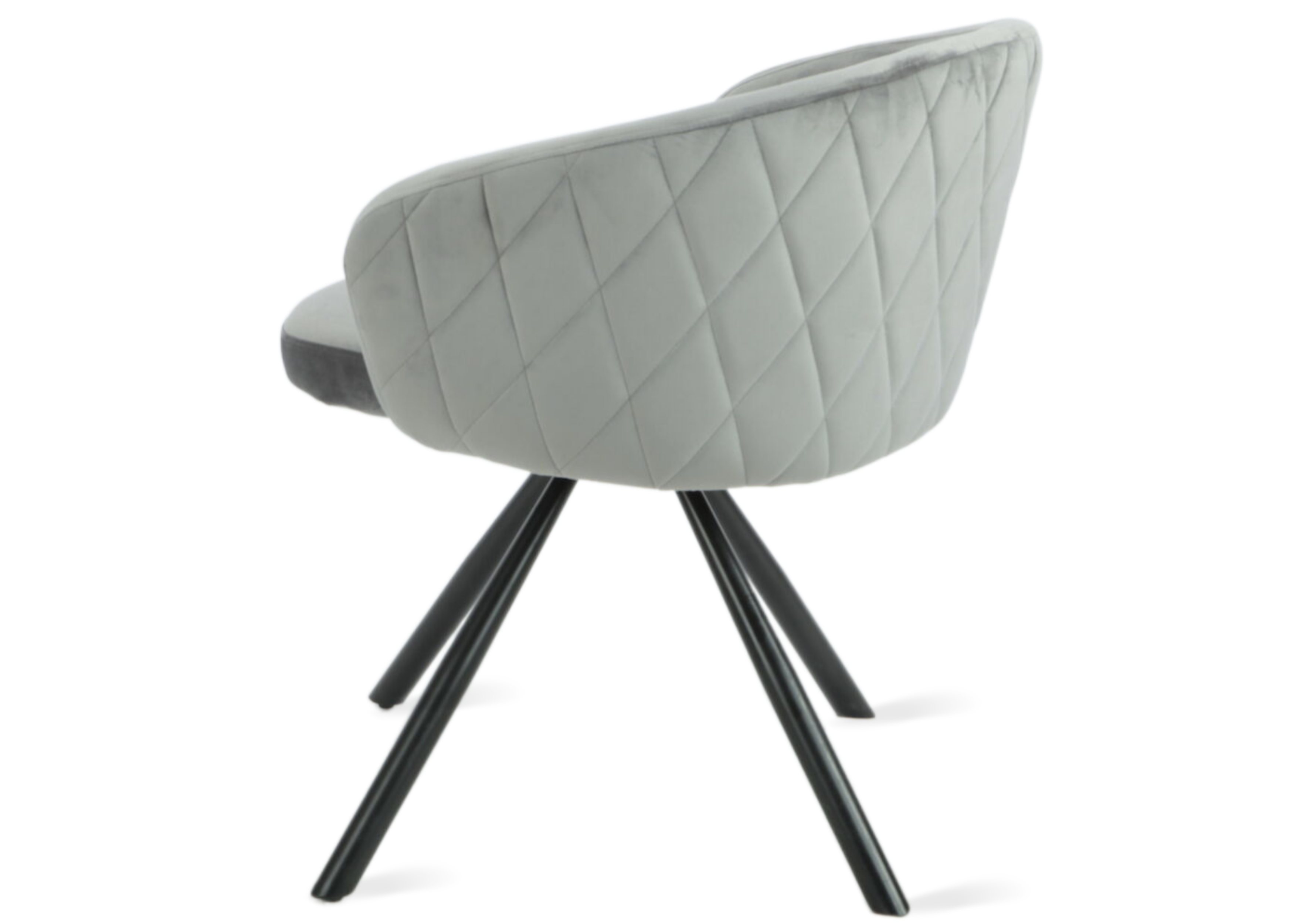 Стул Intarsio Kelly Черный/Серый (12077961) - фото 6 Стул Intarsio Kelly Черный/Серый (12077961) - фото 6