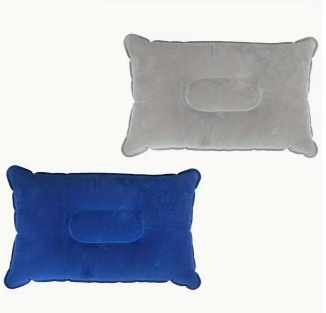 Подушка надувна для кемпінгу і в дорогу Синій (1401/2) - фото 3