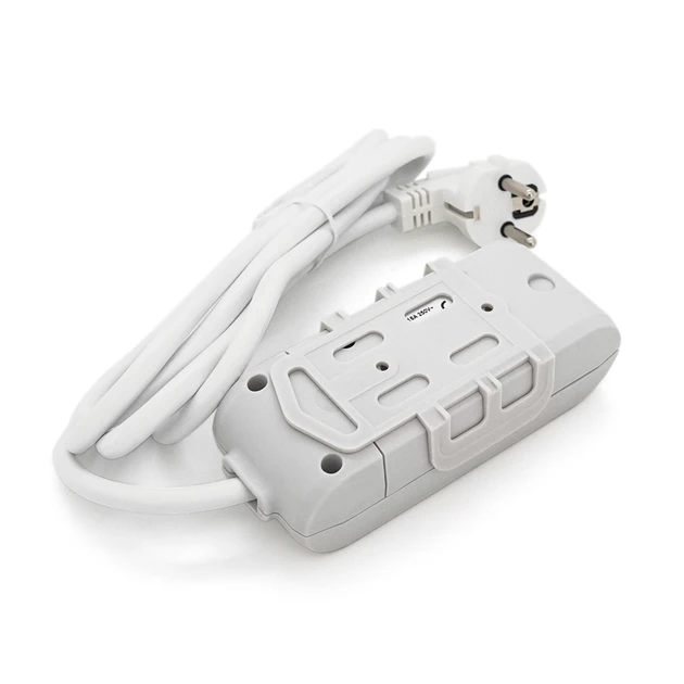 Подовжувач Panasonic X-tendia 2 гнізда 3 м із заземленням (16229-е) - фото 2 Подовжувач Panasonic X-tendia 2 гнізда 3 м із заземленням (16229-е) - фото 2