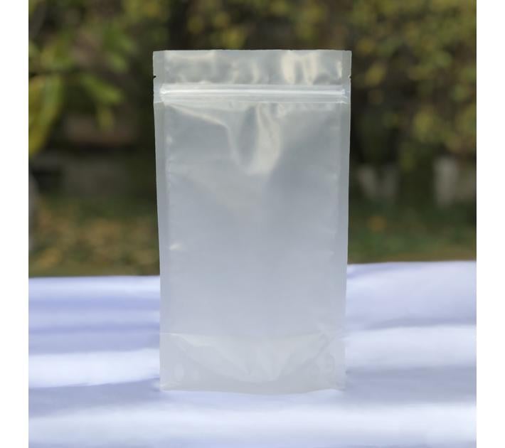 Пакет дой-пак зіп-замок 50 шт. 16,5х10,5х4 см Прозорий матовий (Е051619-50) - фото 3