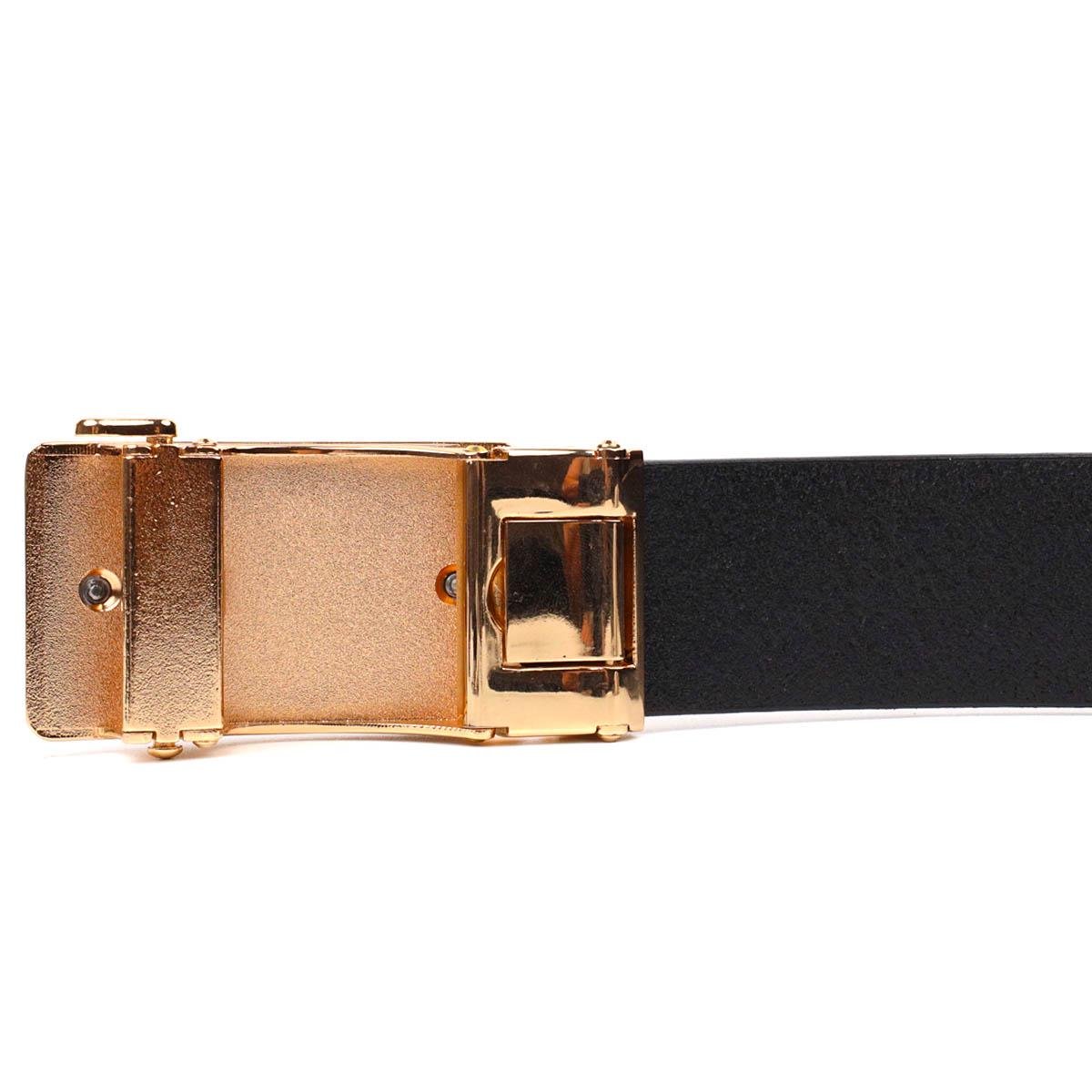 Пояс брючный Vintage Classic Belt 21476 из натуральной кожи Коричневый - фото 3