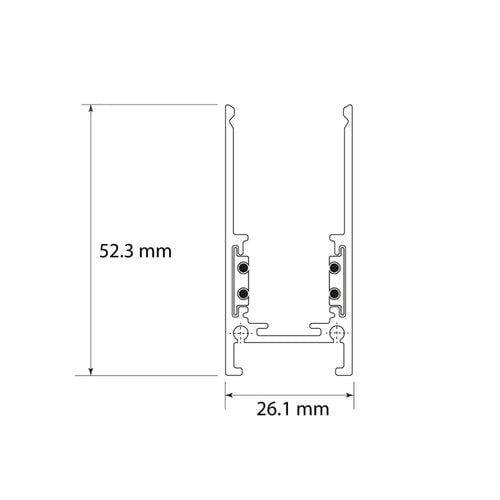 Шинопровід магнітний накладного монтажу LIGHT SET LSBMR G26 2 м Білий (93485) - фото 5 Шинопровід магнітний накладного монтажу LIGHT SET LSBMR G26 2 м Білий (93485) - фото 5