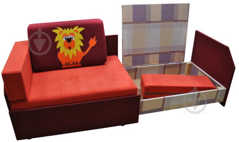 Маленький диванчик Ribeka Лев Сливовый (08M07) - фото 4