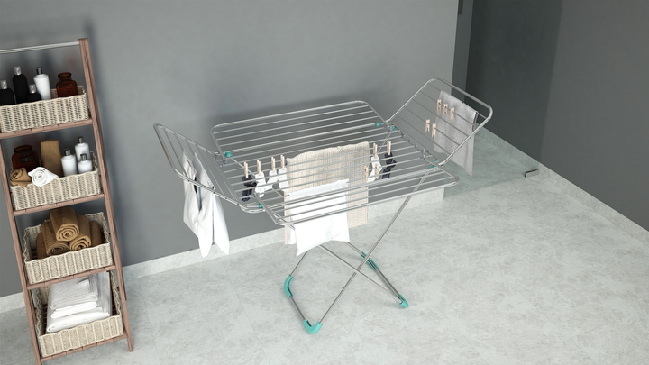 Сушарка для білизни алюмінієва BetaBernini 132 - фото 3