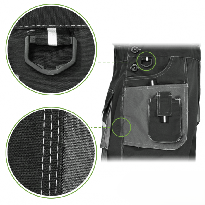 Полукомбинезон рабочий ArtMas Euro Classic р. 52 XL (550-484) - фото 2 Полукомбинезон рабочий ArtMas Euro Classic р. 52 XL (550-484) - фото 2