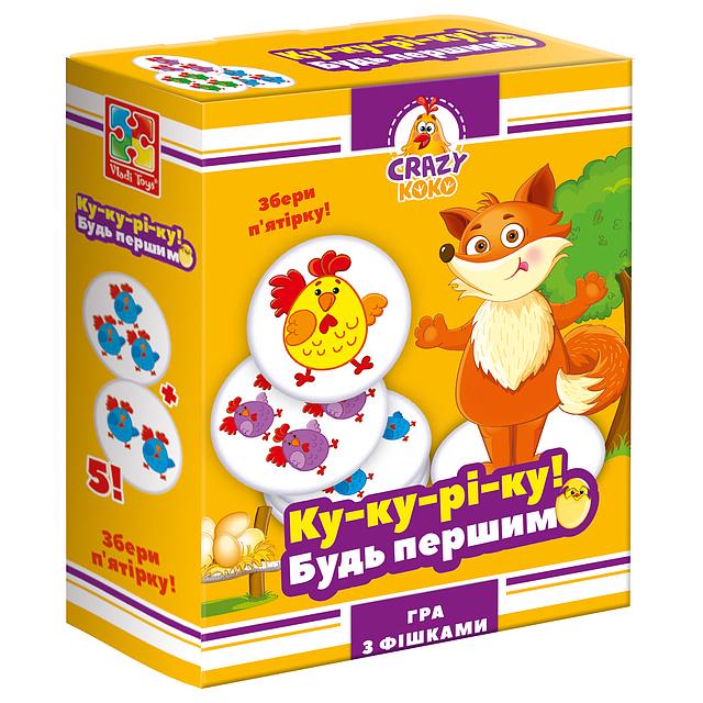 Настільна гра розважальна Vladi Toys Crazy Koko Ку-ку-рі-ку! VT8025-08 (MTT-164026)