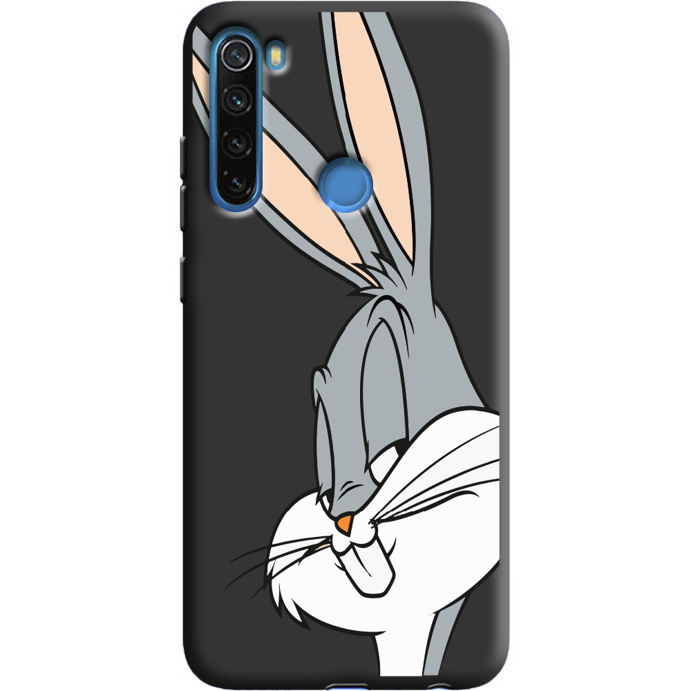 Чехол Boxface Xiaomi Redmi Note 8 Lucky Rabbit Черный силикон (38214-bk81-38332)