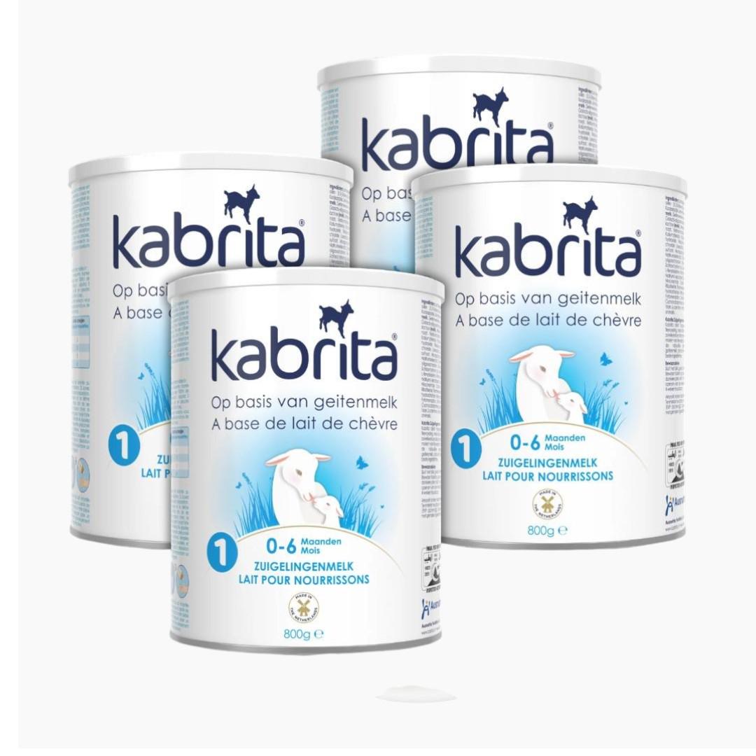 Набір Kabrita 1 Premium дитяча суміш на козячому молоці від 0 до 6 міс. 4х800 г (U8716677010564х4)