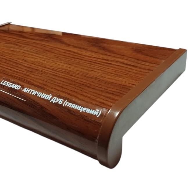 Підвіконня Lesgard Elesgo ПВХ 150 мм Античний Дуб Підвіконня Lesgard Elesgo ПВХ 150 мм Античний Дуб
