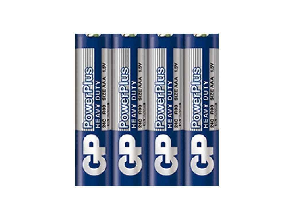 Батарейка GP R03 POWERPLUS 1,5V 24C-S4 AAA 4 шт. (1017315)