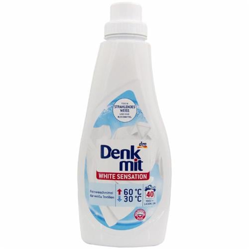 Гель для прання білих делікатних речей DM White Sensation 40 WA 1 л (02046)