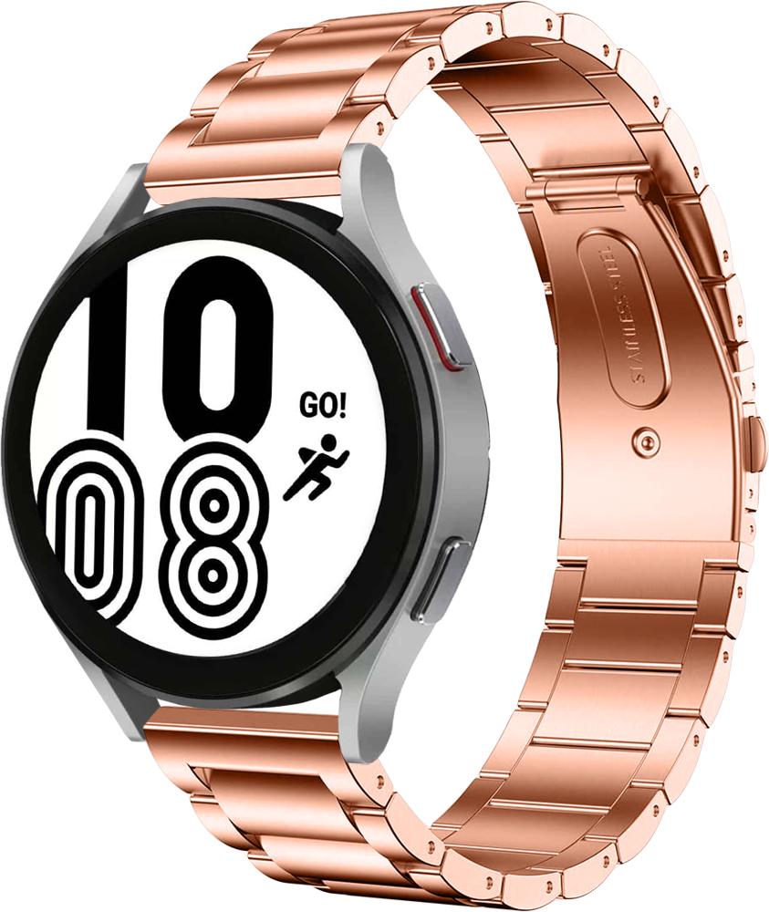 Браслет металлический Shape для Galaxy Watch 4 44 мм Rose Gold (25296-27)