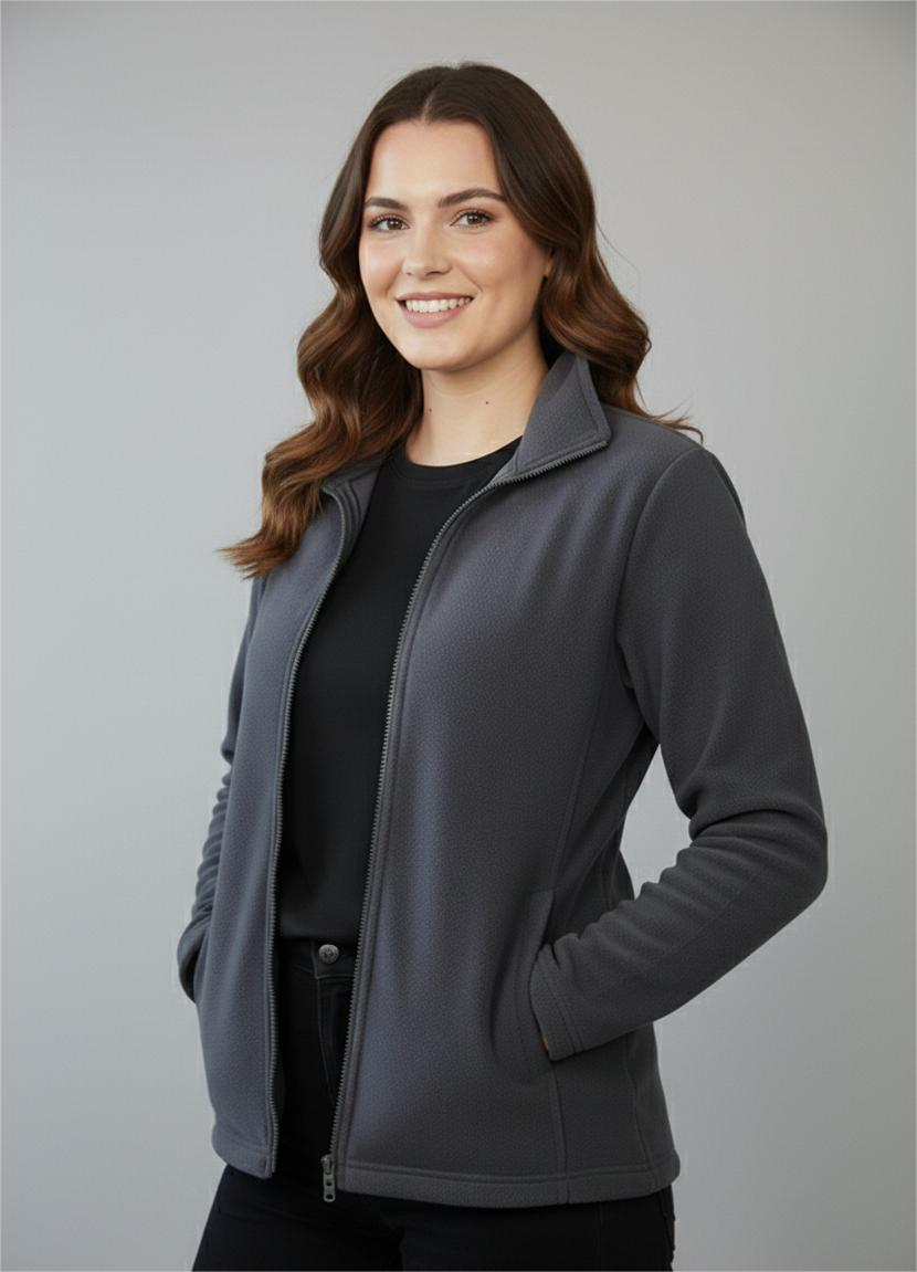 Кофта женская флисовая 9158 M Темно-серый (30567691)