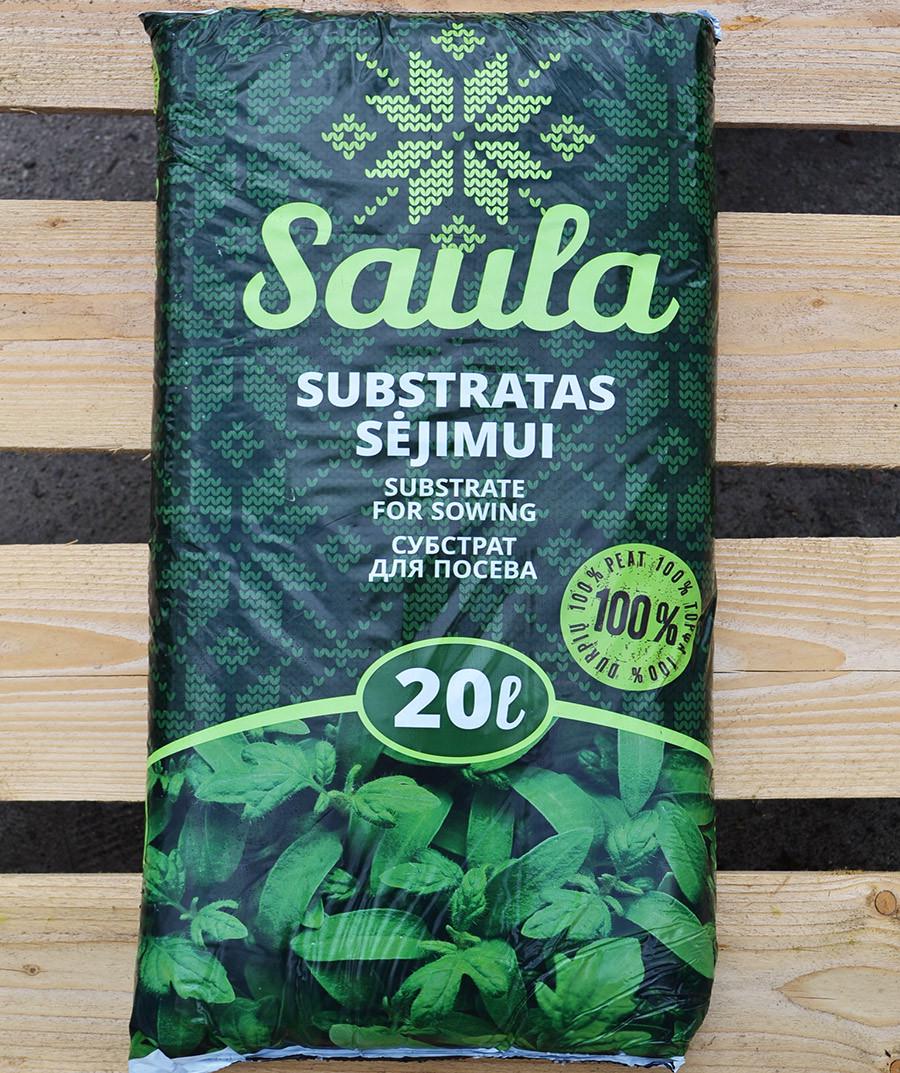 Торфяной субстрат для посева семян SAULA 20 л (1214976730) - фото 2 Торфяной субстрат для посева семян SAULA 20 л (1214976730) - фото 2