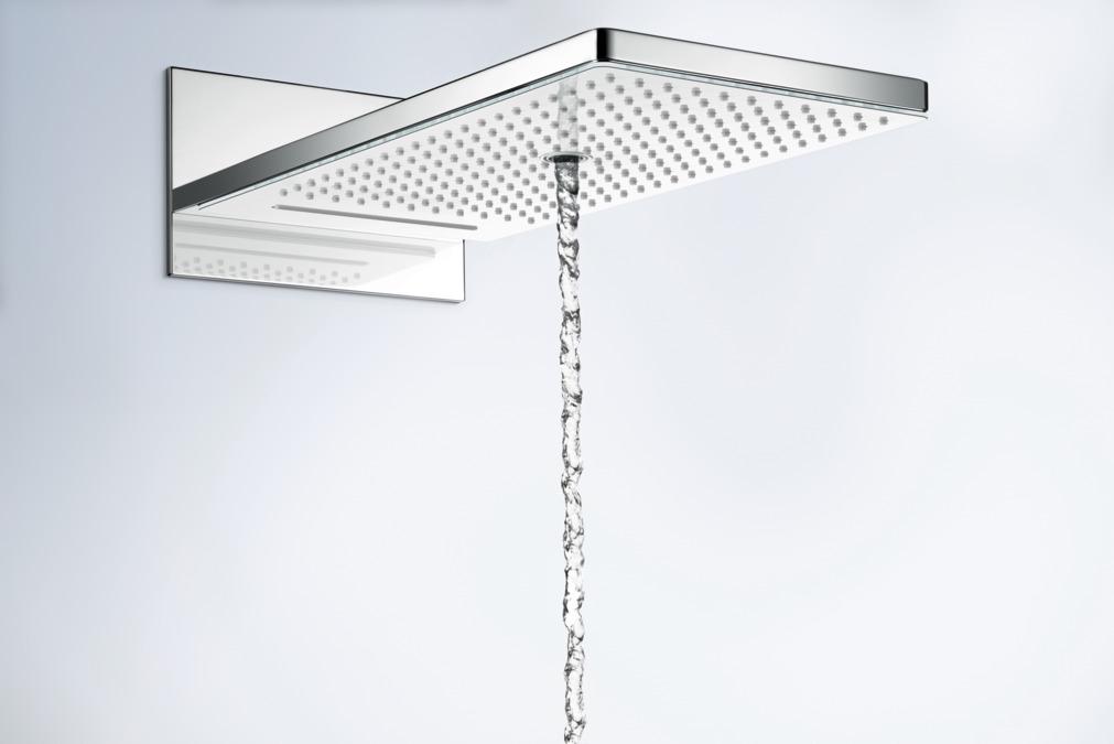 Верхний душ Hansgrohe RAINDANCE 24001600 460x300 мм Черный (77157) - фото 5