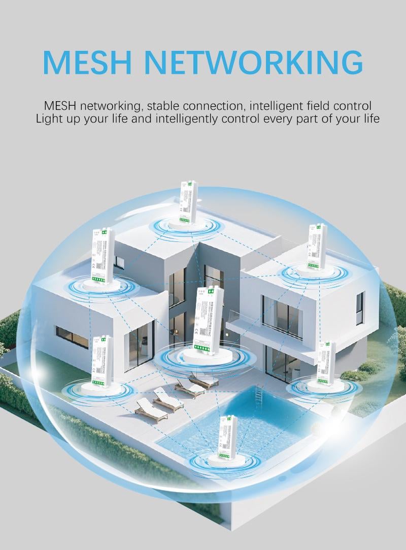 Контролер керування Prolum Max Series HomeLink 4-zone RGB Wi-Fi Tuya 15A (29014717) - фото 6