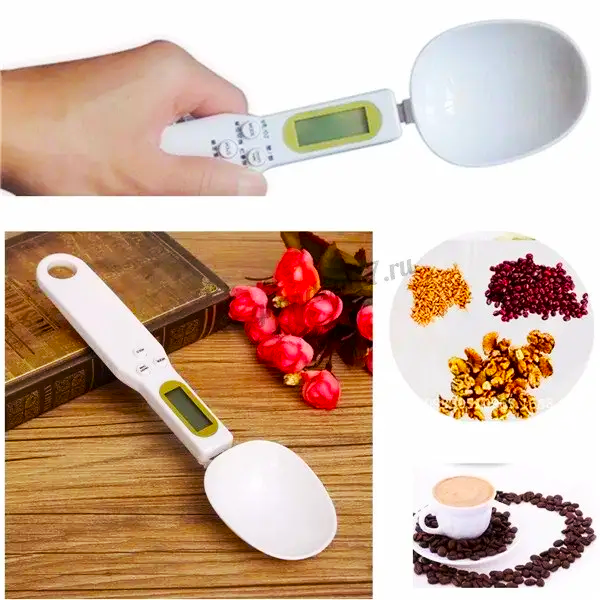 Весы электронные IGITAL SPOON SCALE 500 x 0,1 г с экраном (21805109) - фото 4