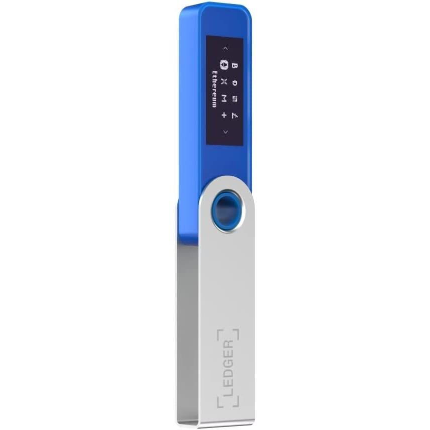 Крипто-гаманець апаратний холодний Ledger Nano S Plus Deepsea Blue - фото 3