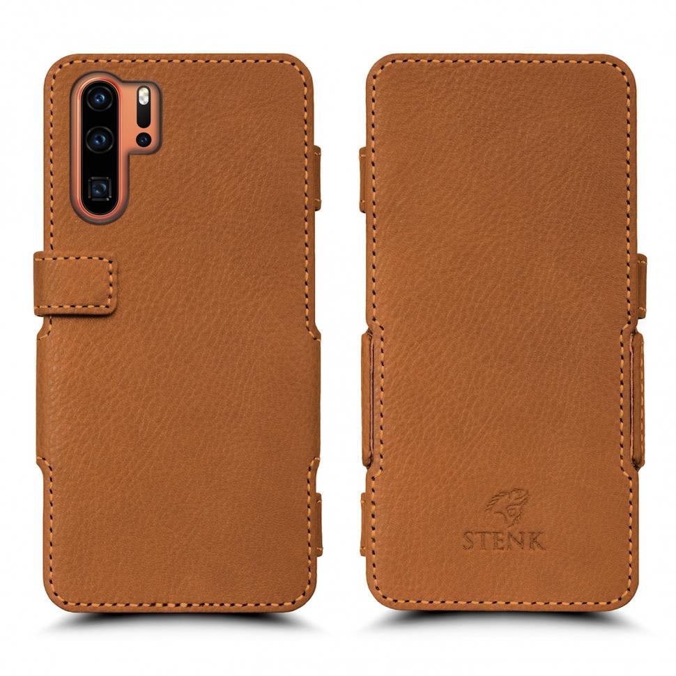 Чехол книжка Stenk Prime для Huawei P30 Pro Camel (65416)
