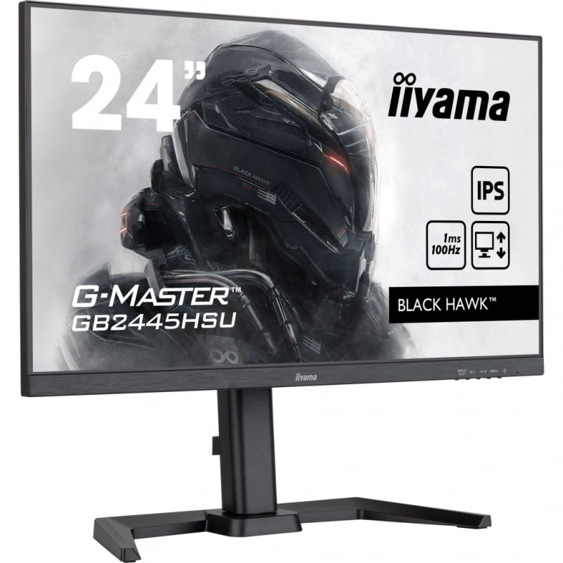 Монитор Iiyama GB2445HSU-B2 безрамочный IPS 1920x1080 Full HD 24" 4W (26832359) - фото 2 Монитор Iiyama GB2445HSU-B2 безрамочный IPS 1920x1080 Full HD 24" 4W (26832359) - фото 2
