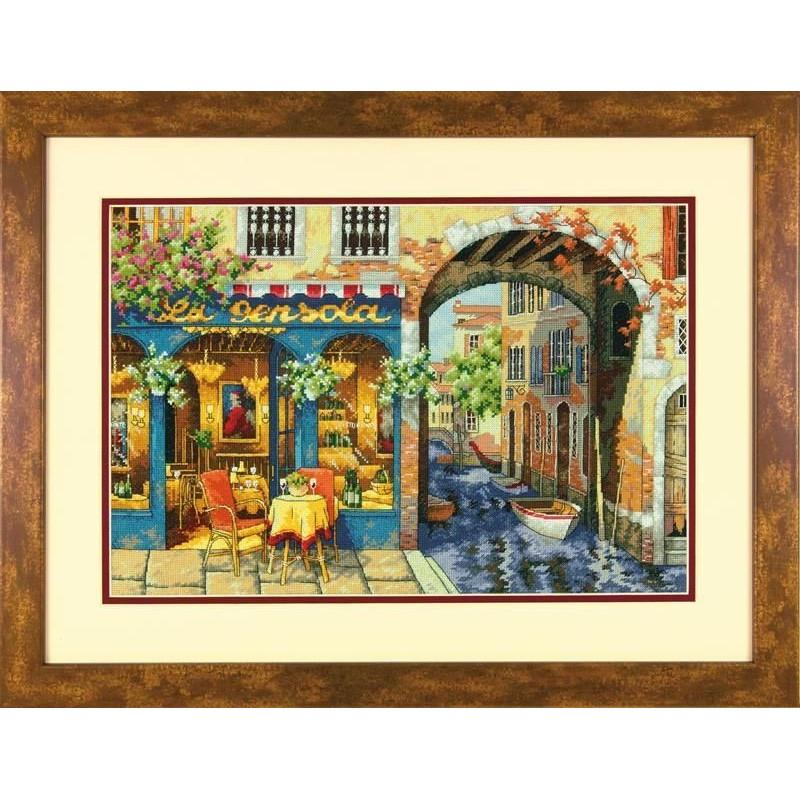 Набор для вышивания крестиком Dimensions 70-35306 Charming Waterway (6180)