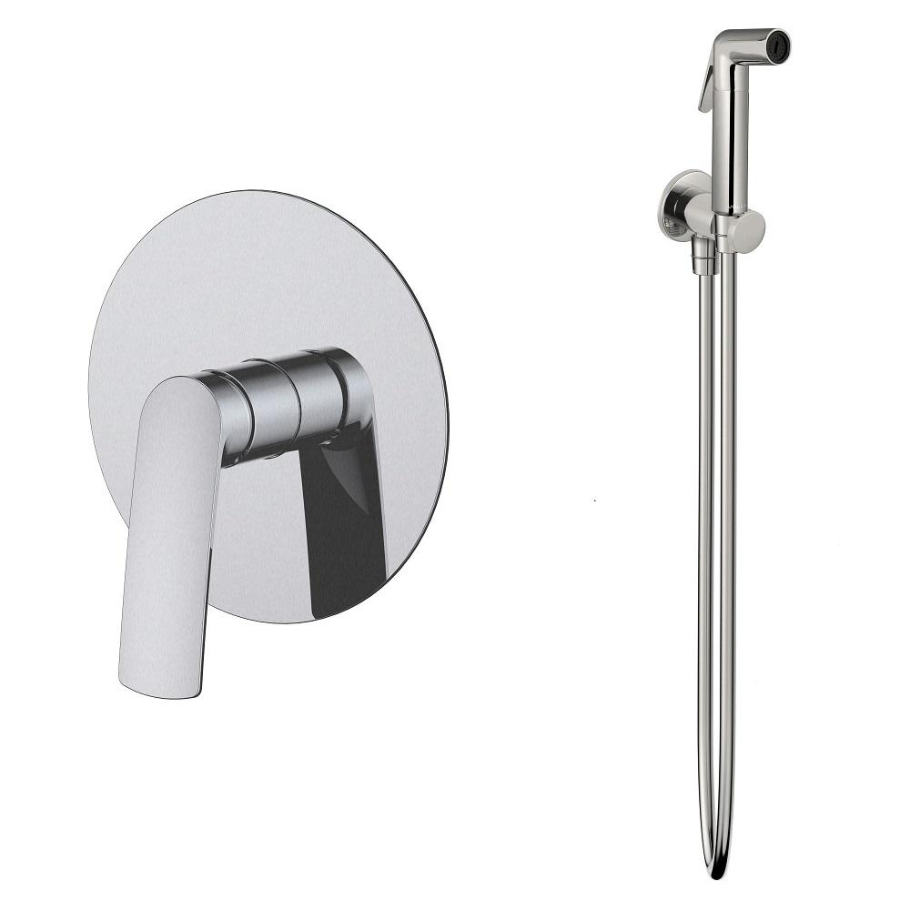 Смеситель для гигиенического душа VOLLE CANTE скрыт SET20240407 Никель (227311)