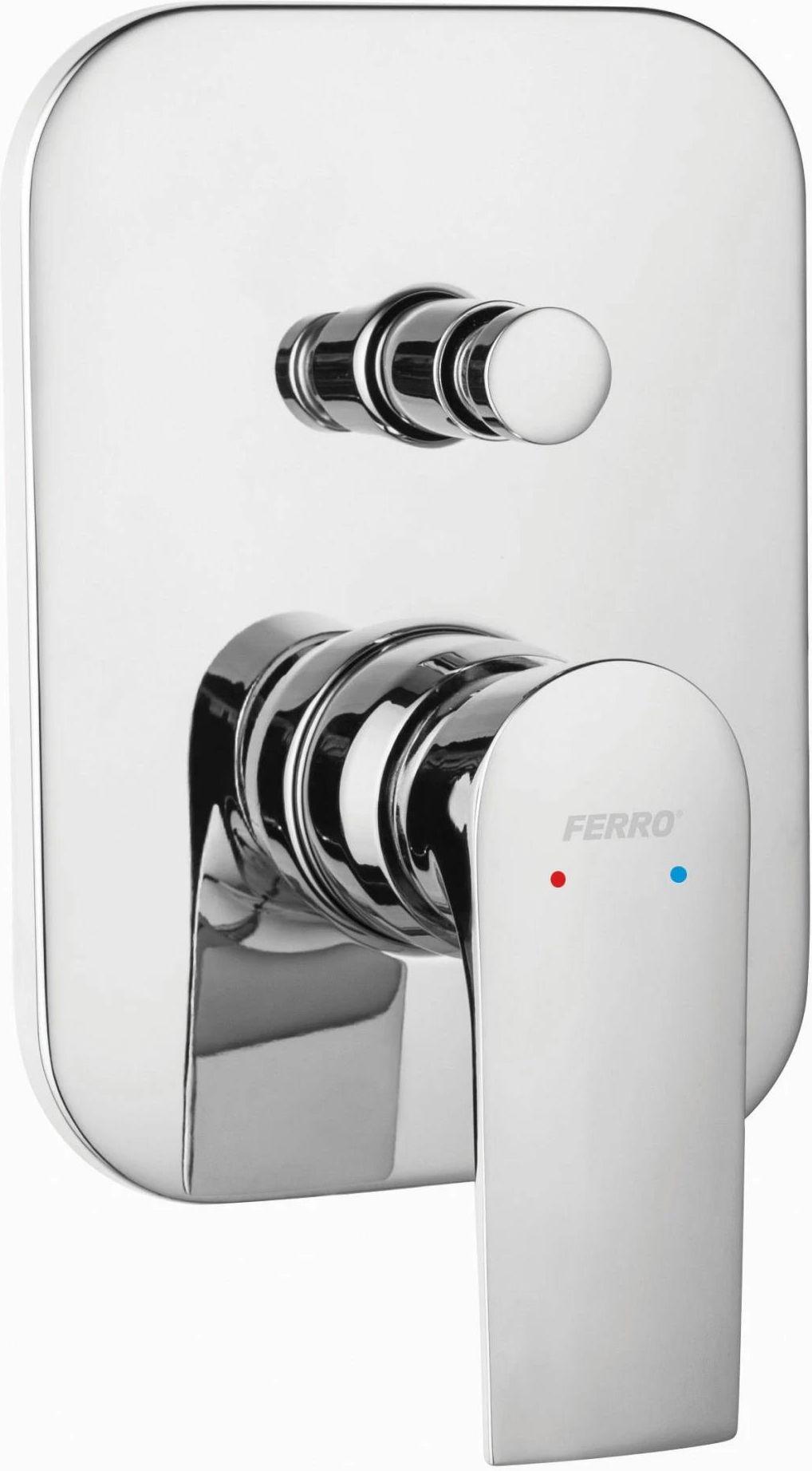 Смеситель для душа Ferro Algeo Square Chrom (BAQ7P)