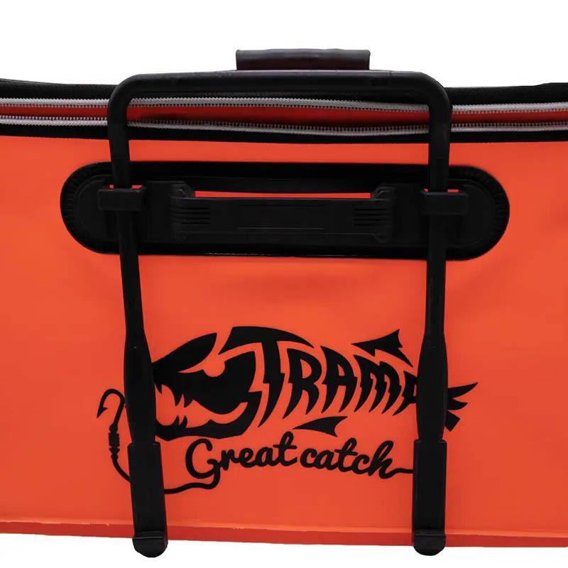 Сумка рыболовная Tramp Fishing bag EVA L 50 л Orange (TRP-030-Orange-L) - фото 6