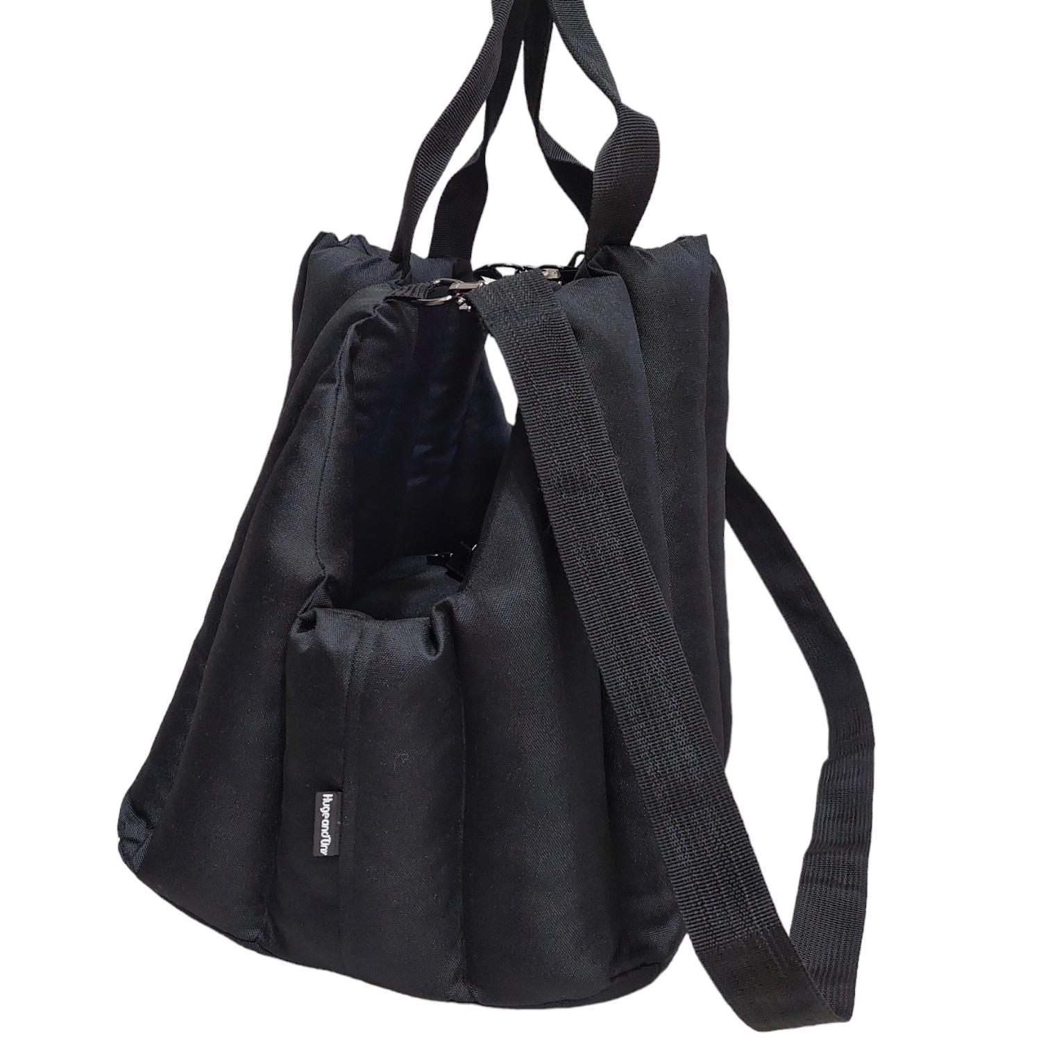 Сумка-переноска для тварин Waterproof Oxford 35х20х30 см Чорний (87623432) - фото 5 Сумка-переноска для тварин Waterproof Oxford 35х20х30 см Чорний (87623432) - фото 5