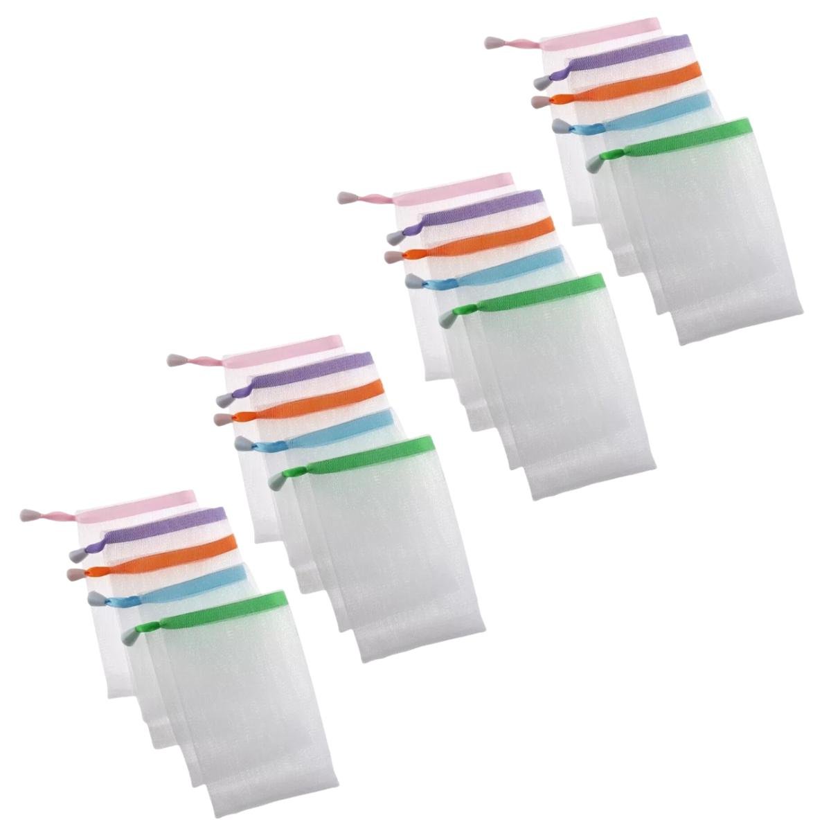 Мешочки нейлоновые BubbleMesh для вспенивания и хранения мыла 20 шт. (1192)